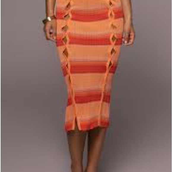 Jluxlabel cut out skirt set - Picture 2 of 3